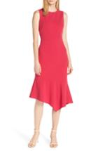 Women's Vince Camuto Asymmetrical Hem Scuba Crepe Dress - Pink
