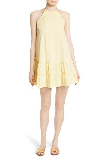 Women's Rebecca Taylor Stretch Cotton Shift Dress