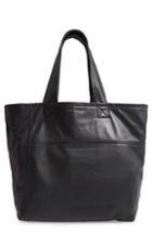Victoria Beckham Sunday Leather Tote Bag - Black