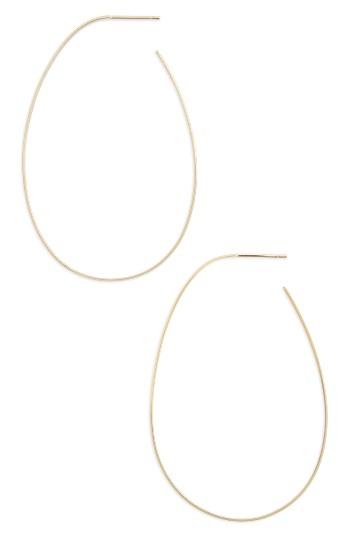 Women's Lana Jewelry Bond Teardrop Hoop Earrings