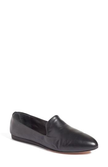 Women's Veronica Beard Griffin Pointy Toe Loafer .5us / 37.5eu - Black