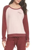 Women's Make + Model Cozy Crew Raglan Sweatshirt - Red