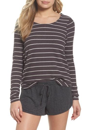 Women's Chaser Thermal Knit Tee - Black