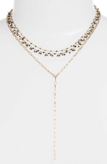 Women's Ela Rae Multistrand Semiprecious Stone Necklace