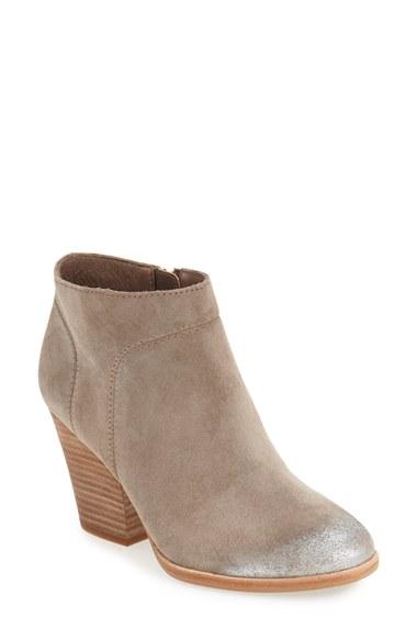 Women's Isola 'leandra' Block Heel Bootie M - Grey