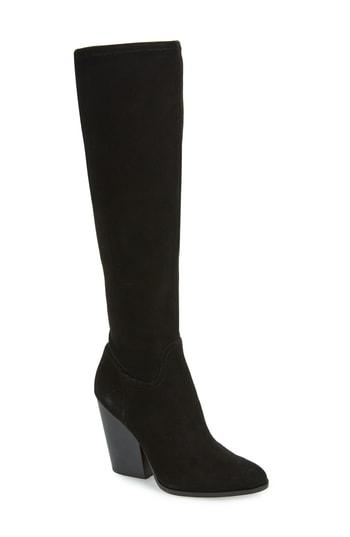 Women's Linea Paolo Elena Knee High Boot .5 M - Black