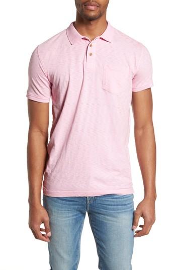 Men's Vintage 1946 Slub Polo - Pink