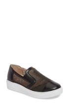 Women's Taryn Rose Calandra Slip-on Sneaker .5 M - Black