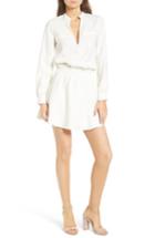 Women's Line & Dot Marais Shirtdress - White