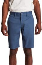 Men's Brixton Toil Ii Hemmed Chino Shorts - Blue