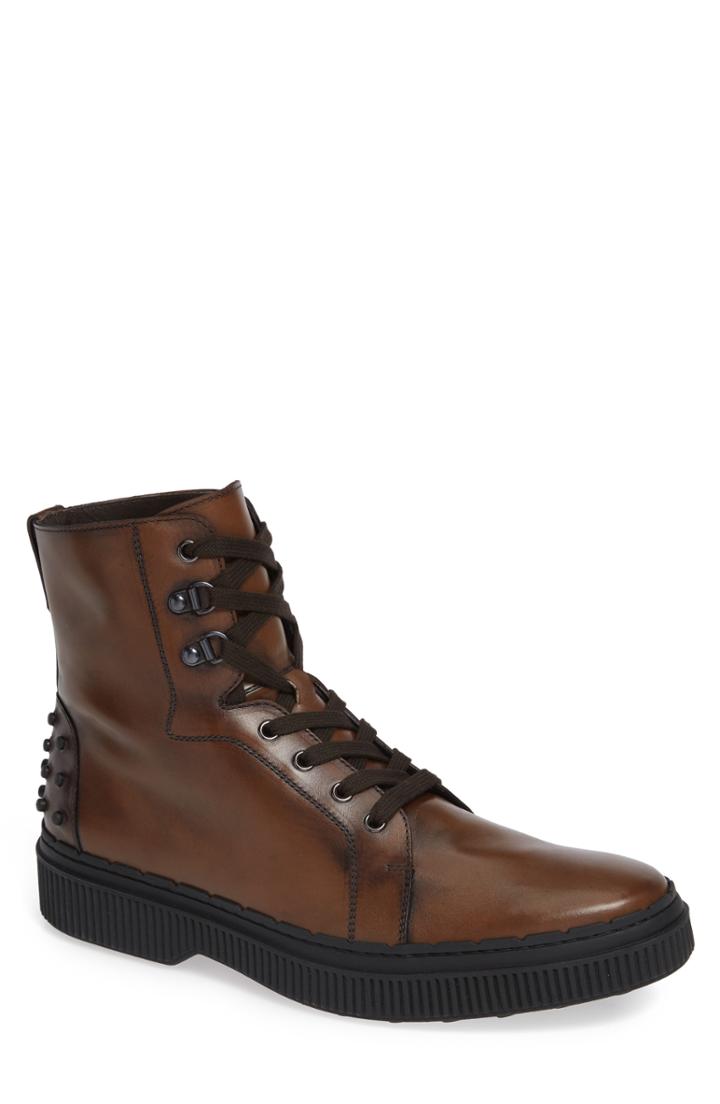 Men's Tod's Plain Toe Boot