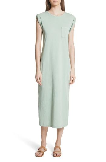 Women's Theory Muscle P Relaxed T-shirt Dress, Size - Green