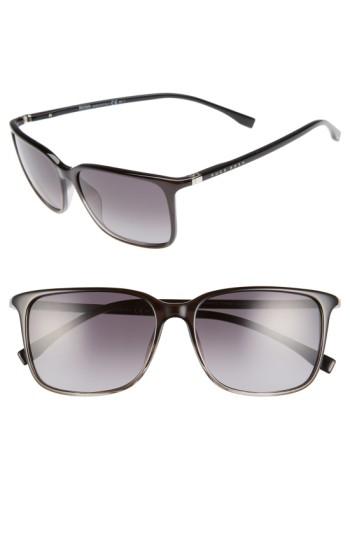 Men's Boss '0666/s' 52mm Sunglasses - Shaded Black Shaded Black
