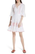 Women's Kate Spade New York Mosaic Embroidered Dress - White