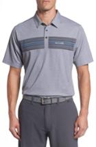 Men's Travis Mathew The Msf Striped Polo - Grey