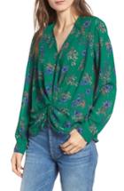 Women's Heartloom Camille Floral Blouse - Green