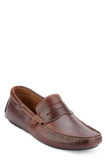 Men's G.h. Bass & Co. Warrick Driving Shoe M - Brown