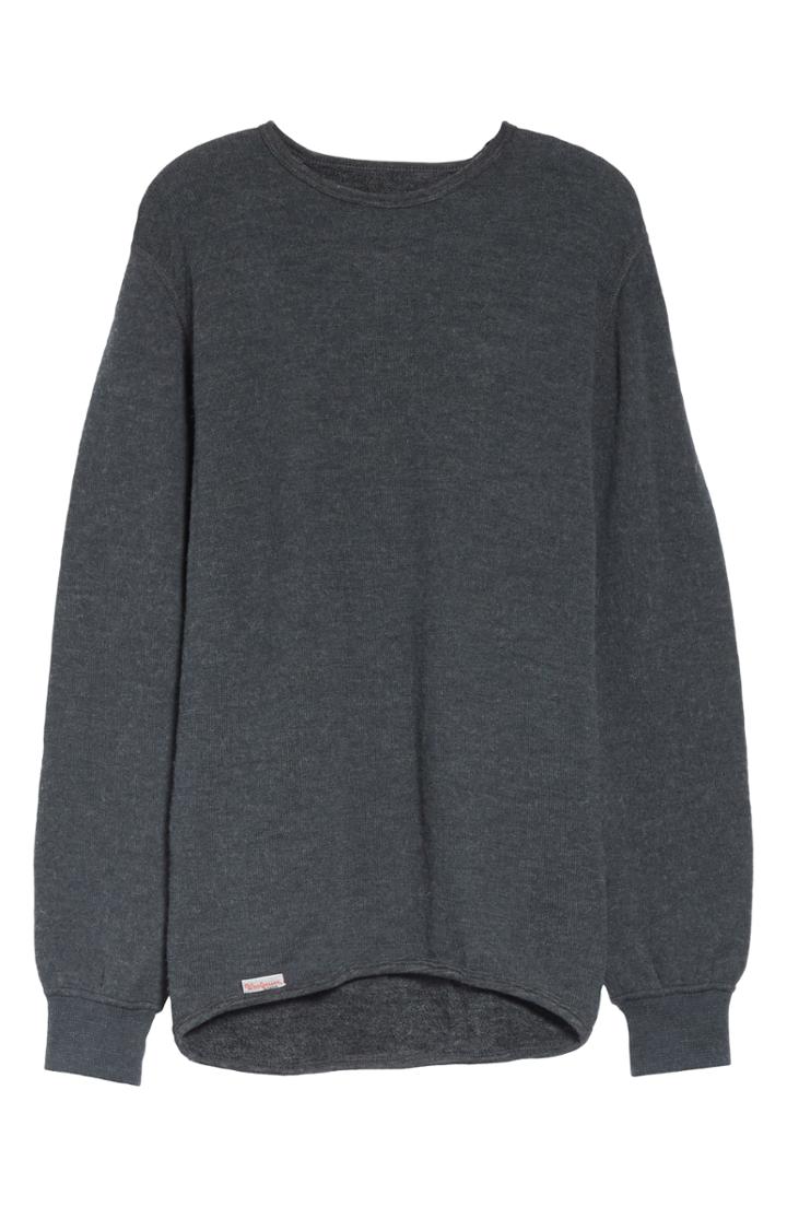 Men's Woolpower Crewneck 200 Top - Grey