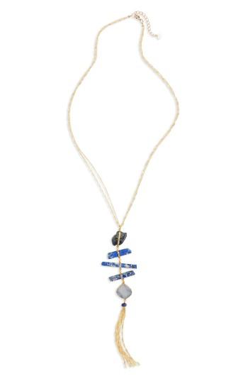 Women's Nakamol Design Wrapped Stone Necklace