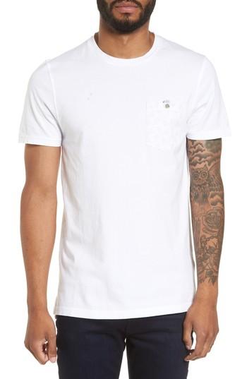Men's Ted Baker London Bothy Modern Slim Fit T-shirt (xxl) - White
