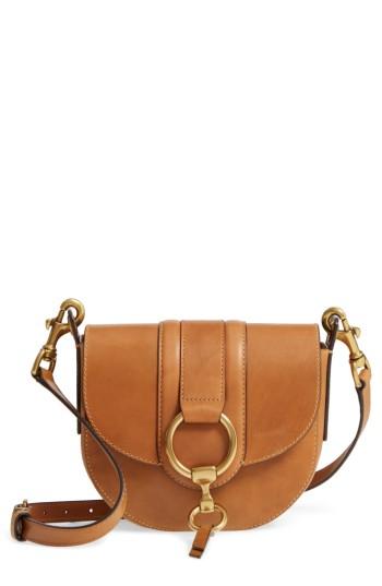 Frye Small Ilana Harness Leather Saddle Bag -