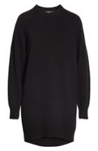 Women's Theory Cashmere Sweater Dress, Size - Black