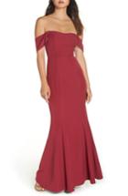 Women's Wayf The Lucy Strapless Trumpet Gown - Red