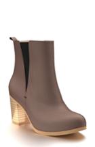 Women's Shoes Of Prey Block Heel Chelsea Boot .5 C - Brown