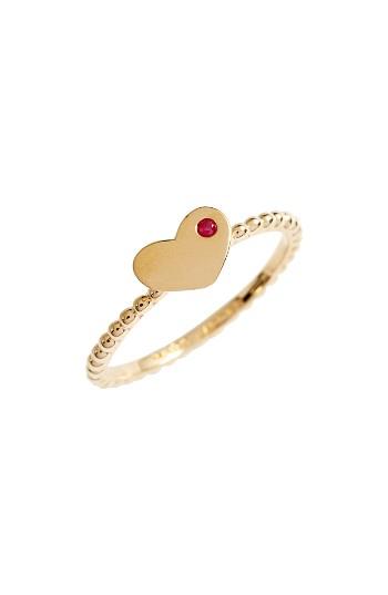 Women's Marc Jacobs Heart Stack Ring