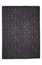 Women's Stella Mccartney Rainbow Foil Star Modal & Silk Scarf, Size - Black