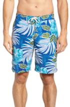 Men's Tommy Bahama Baja Hibiscus Cove Board Shorts - Blue
