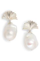 Women's Meadowlark Large Vita Cultured Freshwater Pearl Drop Earrings