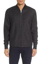 Men's Good Man Brand Jacquard Pique Bomber Jacket