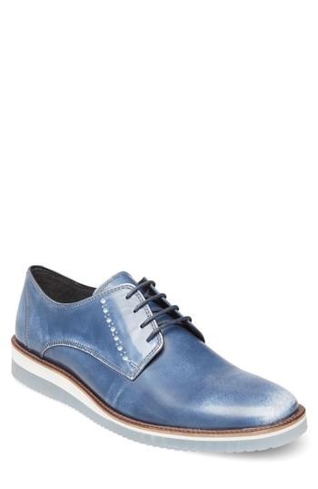 Men's Steve Madden Intern Cap Toe Derby .5 M - Blue