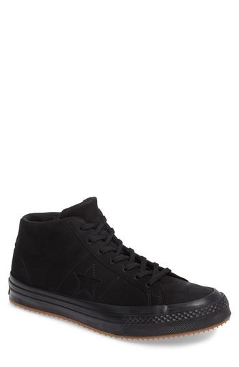 Men's Converse One Star Mid Sneaker M - Black