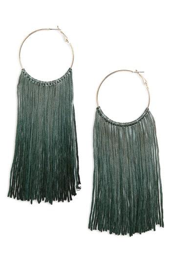 Women's Bp. Long Ombre Tassel Earrings