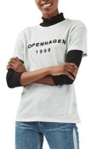 Women's Topshop Copenhagen Metallic Tee