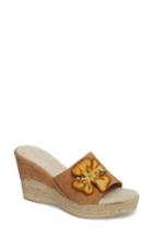 Women's Tuscany By Easy Street Castello Wedge Mule N - Beige