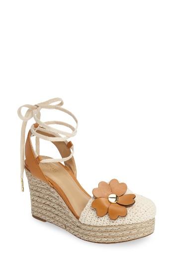 Women's Michael Michael Kors Kit Crochet Platform Wedge