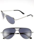 Men's Tom Ford 'marko' 58mm Sunglasses - Rhodium