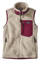 Women's Patagonia Classic Retro-x Fleece Vest, Size - Beige