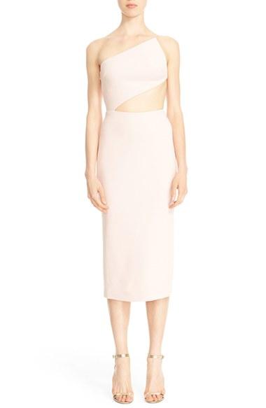 Women's Cushnie Et Ochs Asymmetric Bodice Stretch Cady Dress