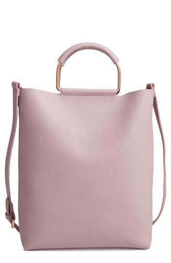 Chelsea28 Payton Convertible Faux Leather Tote - Purple