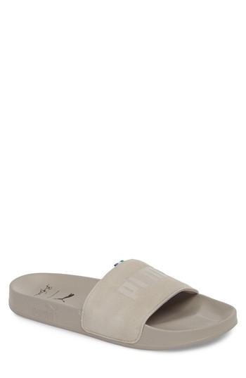 Men's Puma X Big Sean Leadcat Slide Sandal M - Grey