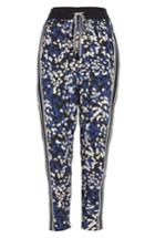 Women's 3.1 Phillip Lim Painted Dot Silk Track Pants - Black