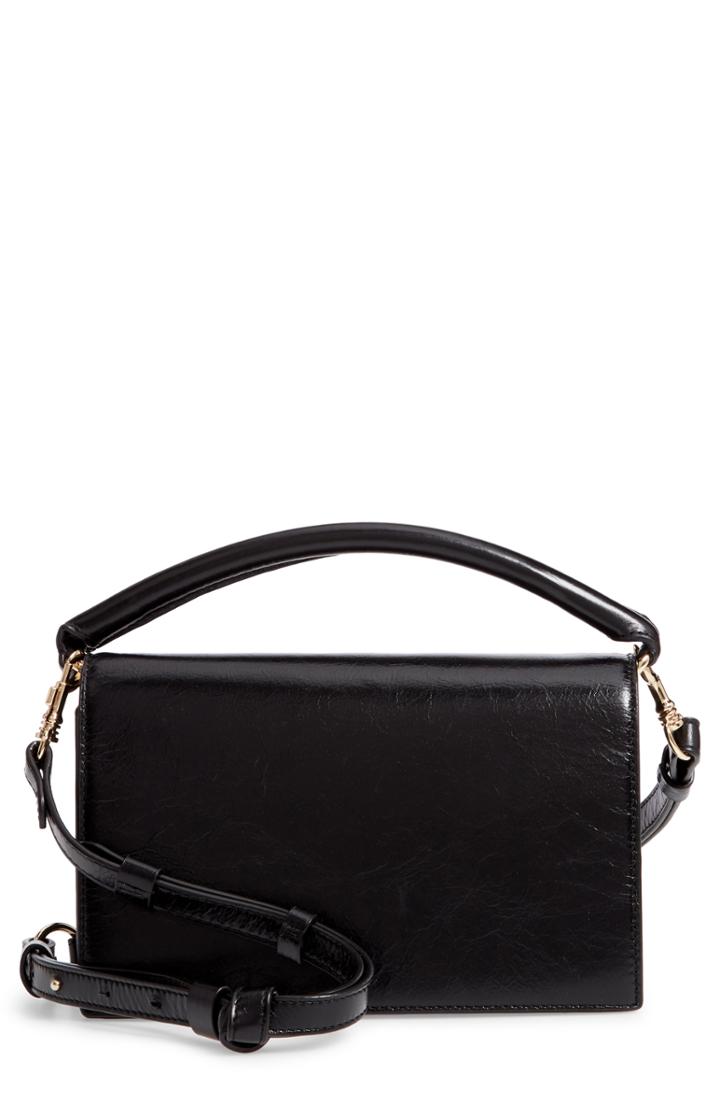 Dvf Bonne Soiree Leather Top Handle Bag -