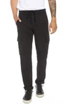Men's Vince Stretch Linen & Cotton Cargo Pants - Black