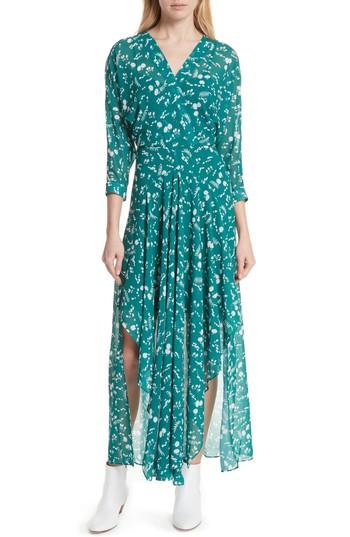 Women's Maje Floral Print Maxi Dress - Ivory