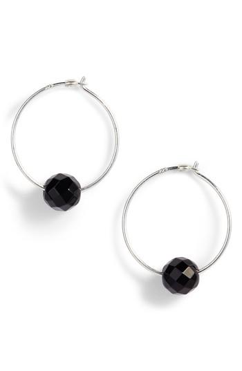 Women's Chan Luu Semiprecious Stone Frontal Hoop Earrings