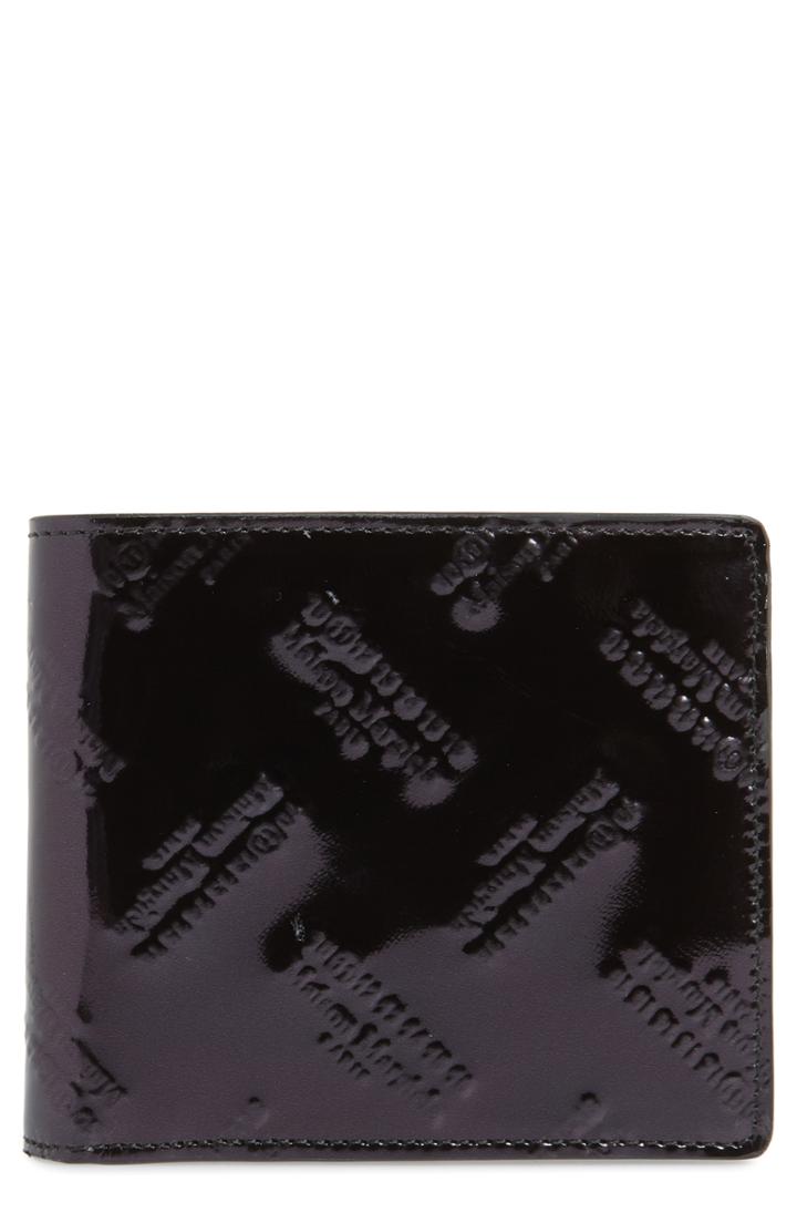 Men's Maison Margiela Embossed Leather Wallet -